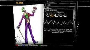 Batman Arkham Asylum - Patient Interview Tapes of The Joker