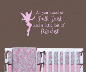 Pixie Dust Tinkerbell Quote