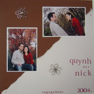 Quynh & Nick's Engagement 1 - Free Scrapbooking Ideas: Scrapbook ...