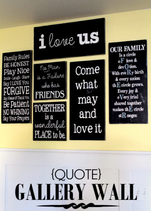 Related For Quote Gallery Wall