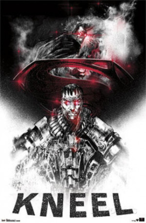 Man of Steel Superman - Zod Kneel Movie Poster Poster