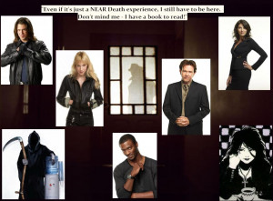 Summary: Five times each member of the Leverage Team met Death and the ...