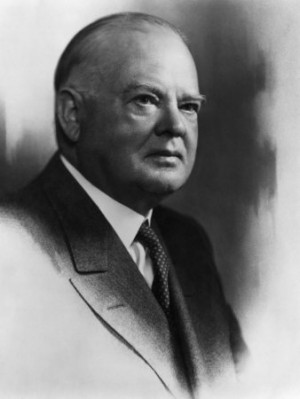 President Herbert Hoover: 