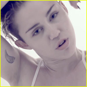 Check out Miley Cyrus in this new teaser for her upcoming music video ...