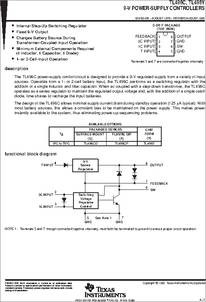 Details, datasheet, quote on part number: TL496C
