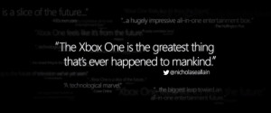 Microsoft Quotes Random Tweet to Promote Xbox One