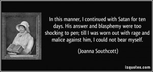 More Joanna Southcott Quotes