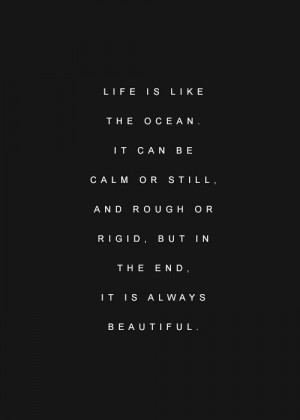 love pretty quote Black and White life happy depressed depression sad ...