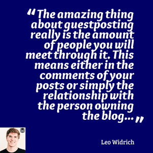 ... Defined by the Smartest Marketers: 10 Best Guest Blogging Quotes