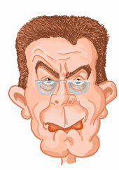 Ted Baillieu cartoon