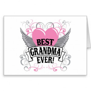 Best Grandmother Ever Cards