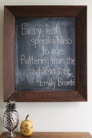 ... from the autumn tree