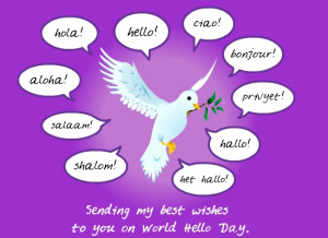 Say Hello, Spread Peace