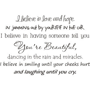 Girls' Room Vinyl Words & Wall Quotes #22