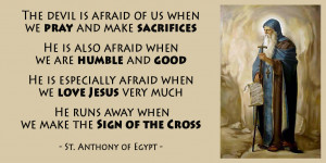 St Anthony of Egypt Quotes - KWI