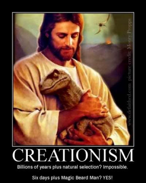 ... creationist propaganda. I’m extremely disappointed. I sent them this