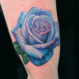 tattoo pictures blue rose watercolor by another blue rose tattoo large ...