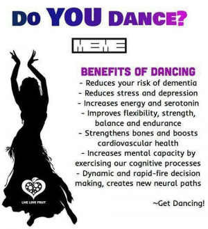 Benefits of dancing