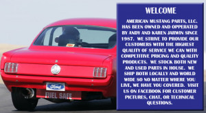 american mustang parts we have not only been serving our local mustang ...