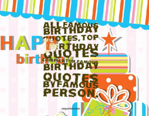 birthday quotes,top 40 birthday quotes compilaton,famous birthday ...