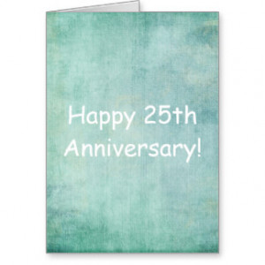 Mark Twain 25th Marriage Anniversary Quote Greeting Card