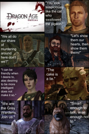 Dragon Age Origins Quotes by Green423