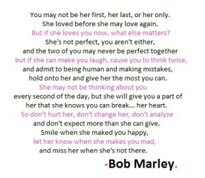 how to love a woman by Bob Marley