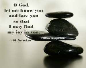 Quote St Anselm Wallpaper /