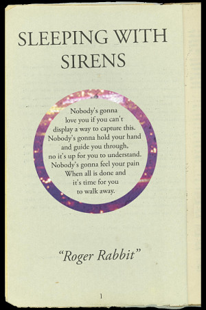 ... lyrics vintage indie book sleeping with sirens Reading roger rabbit