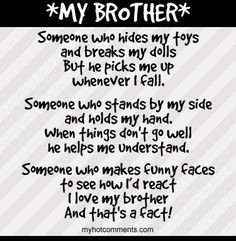 my brother more best big brother quotes love brother quotes quotes ...