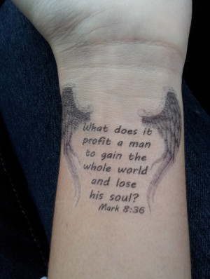 Bible Verse Temporary Tattoos