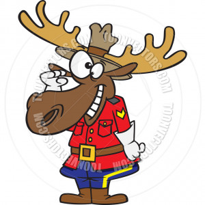 Moose In Cartoon