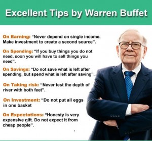 Happy #TGIF friends: Excellent Tips by Warren Buffet﻿ http://www ...