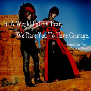 Blood on the dance floor