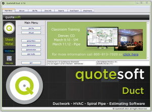 QuoteSoft Ductwork Estimating Software