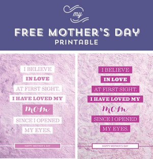Happy Mother's Day Printable - The Chic Type Blog