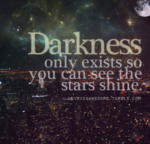 ... light, love, night, photography, quote, shine, star, text, true