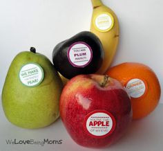 Cute sayings to go with different fruit! Perfect for a fruit basket ...
