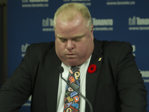 Toronto Mayor Rob Ford