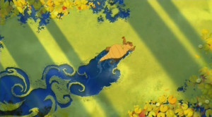 Or the lighting and colors in this background from Brother Bear.