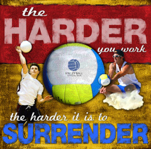 Volleyball Motivational Posters Christian Sports Wall Poster