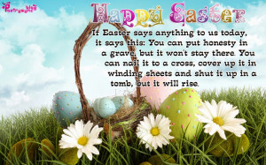 Easter Day Greeting Quotes Image