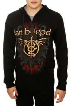 lamb of god symbol logo zip hoodie more large front god logo god ...