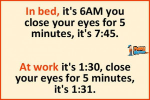 Funny Memes – In bed vs at work