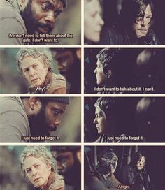 Carol and Tyreese #TWD More