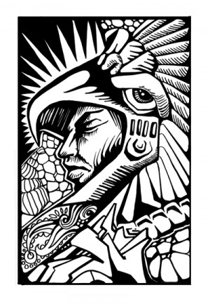 Brown Pride Lowrider Art Picture