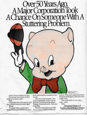 Porky Pig Public Service Ad