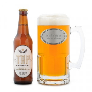 moby beer mug by things remembered an extra large engraved beer mug ...