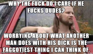 Politically incorrect redneck is actually very wise