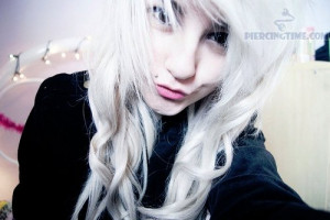 White Girls with Silver Hair